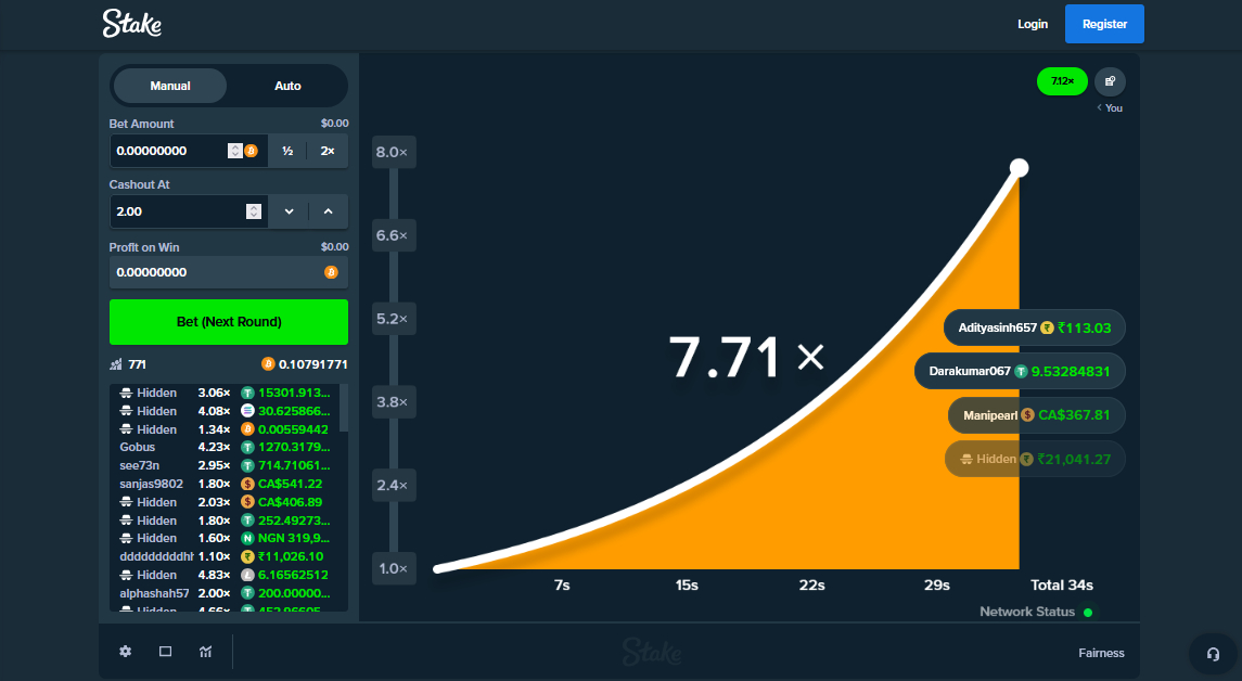 Stake Crash Games